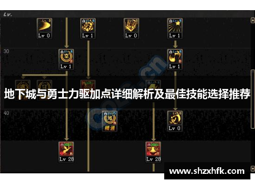 地下城与勇士力驱加点详细解析及最佳技能选择推荐